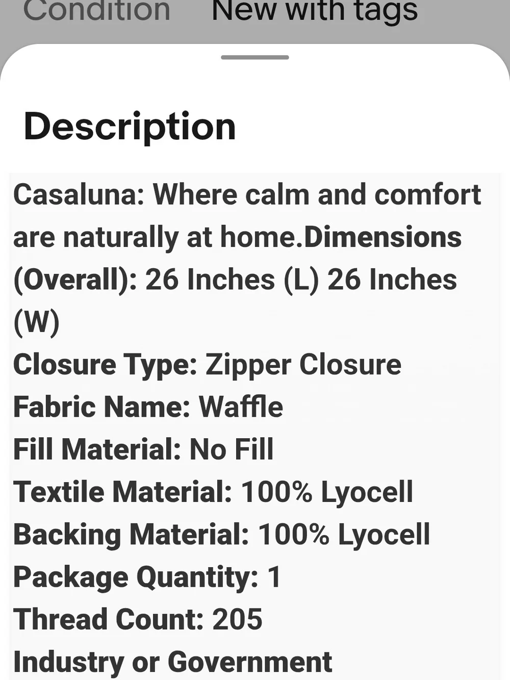 Casaluna like new